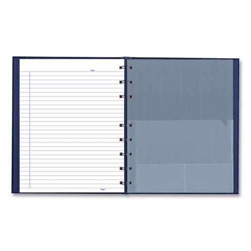 NotePro Notebook, 1-Subject, Medium/College Rule, Blue Cover, (75) 9.25 x 7.25 Sheets. Picture 2