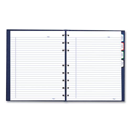 NotePro Notebook, 1-Subject, Medium/College Rule, Blue Cover, (75) 9.25 x 7.25 Sheets. Picture 4