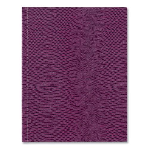 Executive Notebook, 1-Subject, Medium/College Rule, Grape Cover, (72) 9.25 x 7.25 Sheets. Picture 3