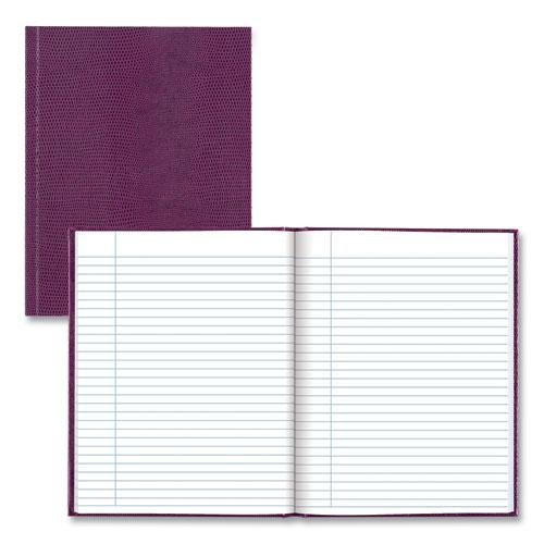 Executive Notebook, 1-Subject, Medium/College Rule, Grape Cover, (72) 9.25 x 7.25 Sheets. Picture 1