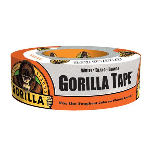 Gorilla Tape, 3" Core, 1.88" x 30 yds, White. Picture 1