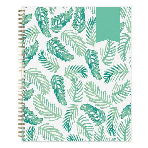 Day Designer Academic Year Weekly/Monthly Frosted Planner, Palms Artwork, 11 x 8.5, 12-Month (July to June): 2024 to 2025. Picture 4