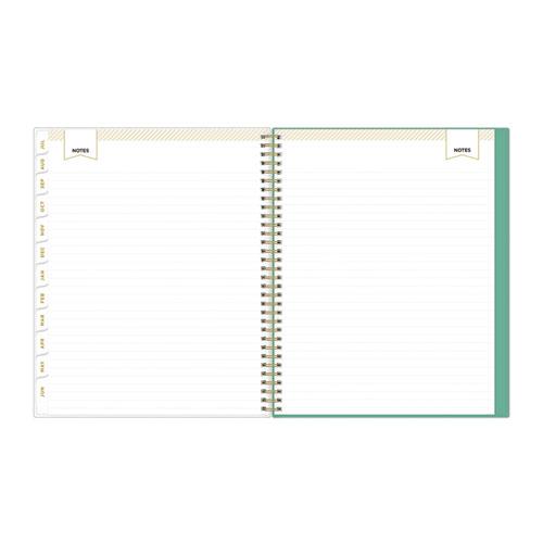 Day Designer Academic Year Weekly/Monthly Frosted Planner, Palms Artwork, 11 x 8.5, 12-Month (July to June): 2024 to 2025. Picture 8