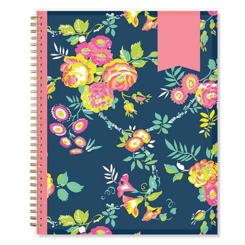 Day Designer Peyton Create-Your-Own Cover Weekly/Monthly Planner, Floral, 11 x 8.5, Navy, 12-Month (July to June): 2024-2025. Picture 4