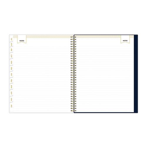Day Designer Peyton Create-Your-Own Cover Weekly/Monthly Planner, Floral, 11 x 8.5, Navy, 12-Month (July to June): 2024-2025. Picture 8