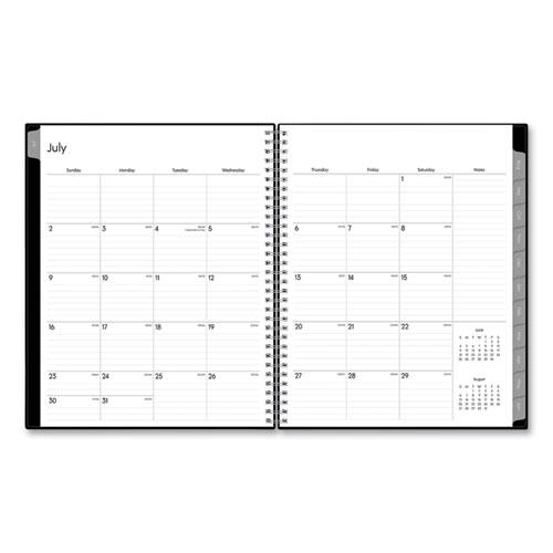 Enterprise Academic Weekly/Monthly Planner, Enterprise Artwork, 11 x 8.5, Black Cover, 12-Month (July to June): 2023 to 2024. Picture 3