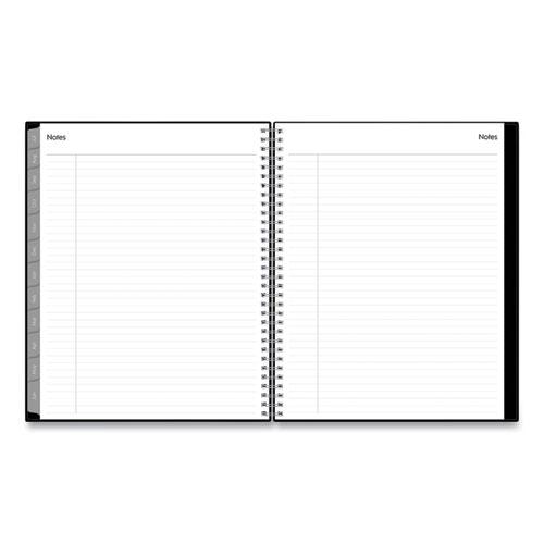 Enterprise Academic Weekly/Monthly Planner, Enterprise Artwork, 11 x 8.5, Black Cover, 12-Month (July to June): 2023 to 2024. Picture 7