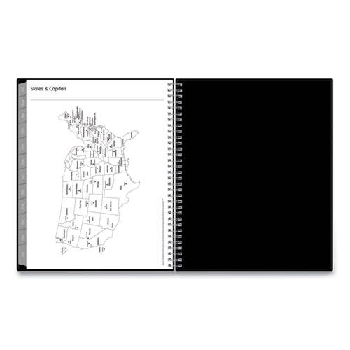 Enterprise Academic Weekly/Monthly Planner, Enterprise Artwork, 11 x 8.5, Black Cover, 12-Month (July to June): 2023 to 2024. Picture 9