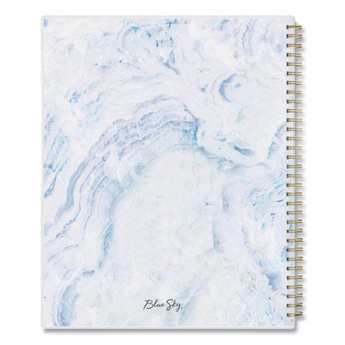 Gemma Academic Year Weekly/Monthly Planner, Geode Artwork, 11 x 8.5, Blue/Purple Cover, 12-Month (July to June): 2024 to 2025. Picture 9