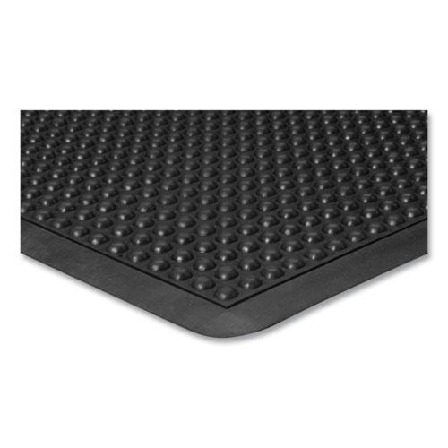 Bubble Flex Anti-Fatigue Mat, Rectangular, 36 x 48, Black. Picture 4
