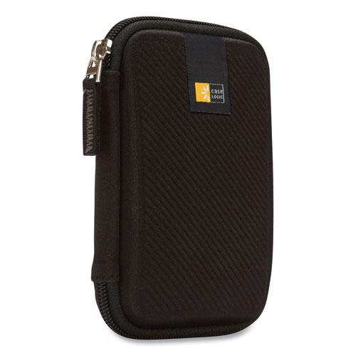 Portable Hard Drive Case, Molded EVA, Black. Picture 2