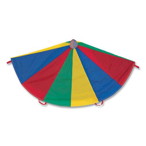 Nylon Multicolor Parachute, 24 ft dia, 20 Handles. Picture 1