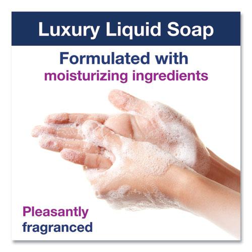 Luxury Liquid Soap, Soft Rose Scent, 1L Refill, 6/Carton. Picture 5