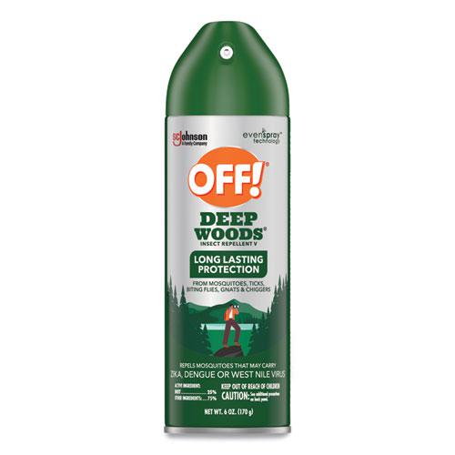 Deep Woods Insect Repellent, 6 oz Aerosol Spray, 12/Carton. Picture 1
