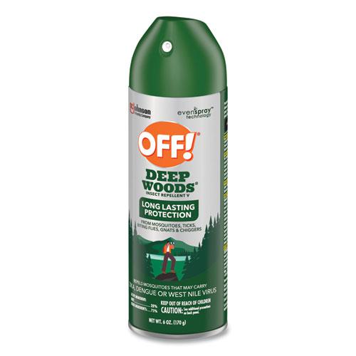 Deep Woods Insect Repellent, 6 oz Aerosol Spray, 12/Carton. Picture 2