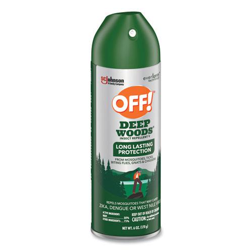 Deep Woods Insect Repellent, 6 oz Aerosol Spray, 12/Carton. Picture 3