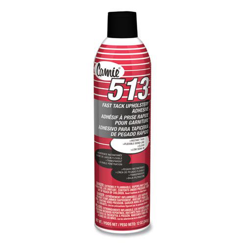 513 Fast Tack Upholstery Adhesive, 12 oz, Dries Clear, Dozen. Picture 2
