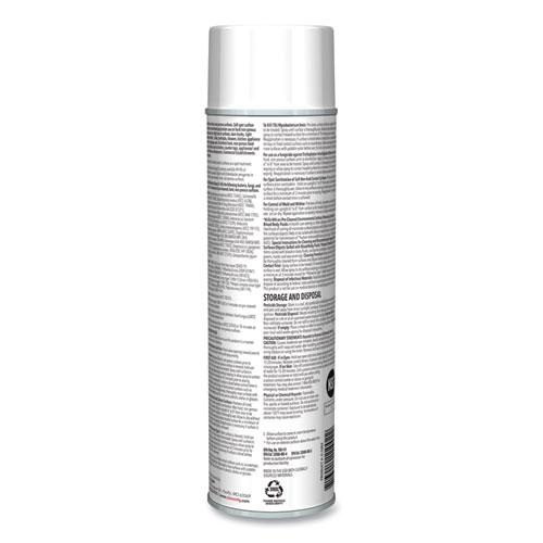 Spray Q Disinfectant, Lemon Scent, 17 oz Aerosol Spray, Dozen. Picture 3