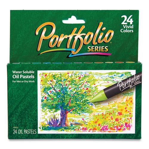 Portfolio Series Oil Pastels, 24 Assorted Colors, 24/Pack. Picture 1