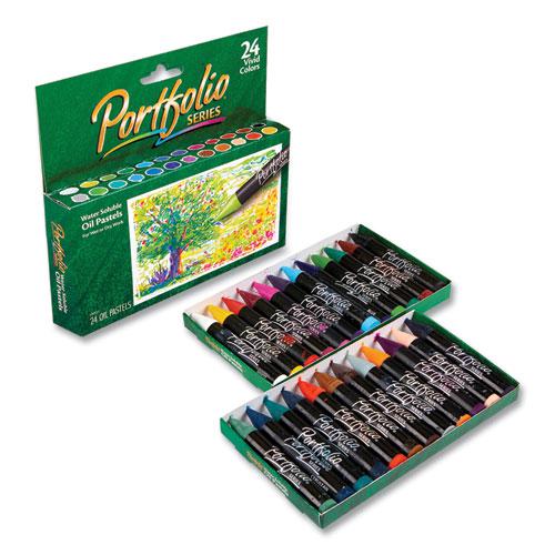 Portfolio Series Oil Pastels, 24 Assorted Colors, 24/Pack. Picture 7
