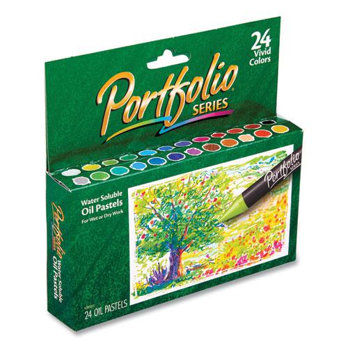 Portfolio Series Oil Pastels, 24 Assorted Colors, 24/Pack. Picture 8