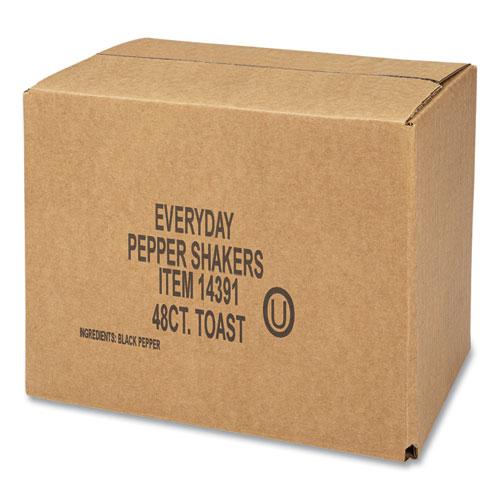 Pepper Shakers, 4 oz Shakers, 48/Carton. Picture 4