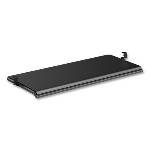 AdaptivErgo Clamp-On Keyboard Tray, 30.7" x 13", Black. Picture 1