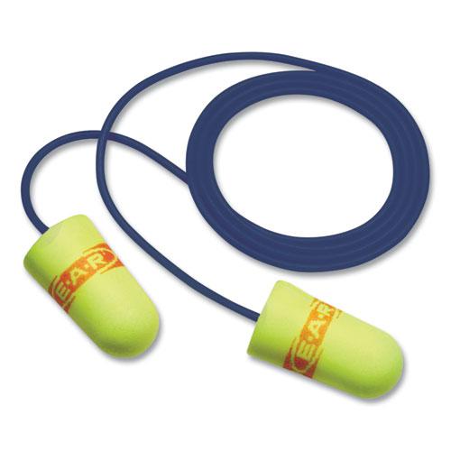 E-A-Rsoft Metal Detectable Soft Foam Earplugs, 32 dB NRR, Yellow, 200/Box. Picture 1