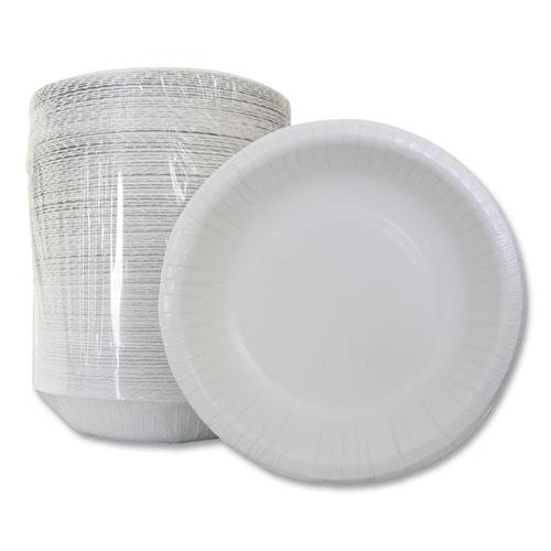 Paper Dinnerware, Bowl, 12 oz, White, 1,000/Carton. Picture 2
