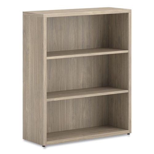 10500 Series Laminate Bookcase, Three Shelves, 36" x 13" x 43.75", Kingswood Walnut. Picture 1