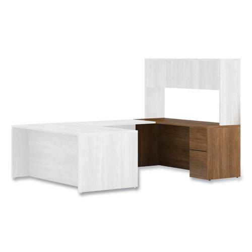 10500 Series Full-Height Right Pedestal Credenza, 72" x 24" x 29.5", Pinnacle. Picture 4