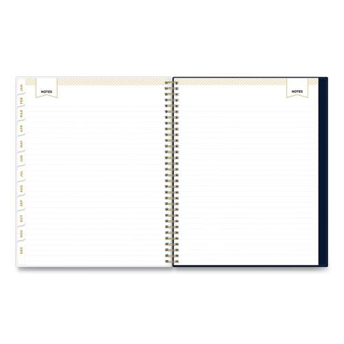 Day Designer Peyton Create-Your-Own Cover Weekly/Monthly Planner, Floral Artwork, 11 x 8.5, Navy, 12-Month (Jan-Dec): 2024. Picture 8