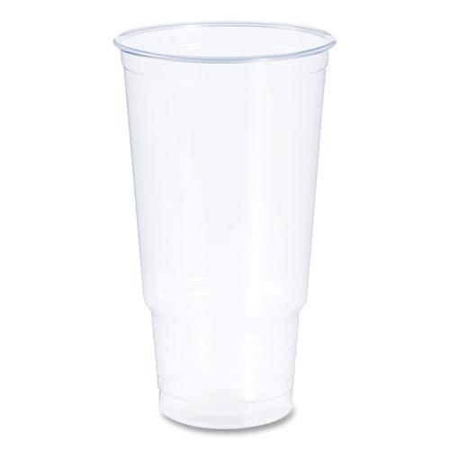 Conex ClearPro Plastic Cold Cups, Cold Cups, 32 oz, Clear, 25/Bag, 20 Bags/Carton. Picture 1