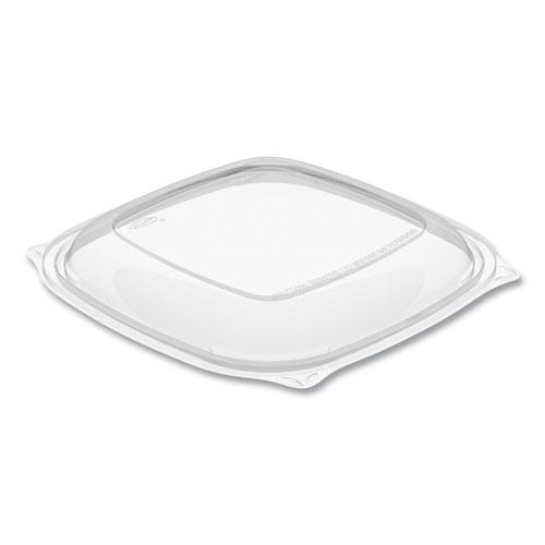 PresentaBowls Pro Clear Square Lids for 24-32 oz Bowls, 8.5 x 8.5 x 0.5, Clear, Plastic, 63/Bag, 4 Bags/Carton. Picture 1