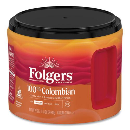 100% Columbian Coffee, 22.6 oz Canister. Picture 6