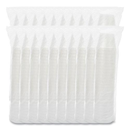 Foam Containers, 24 oz, White, 25/Bag, 20 Bags/Carton. Picture 8