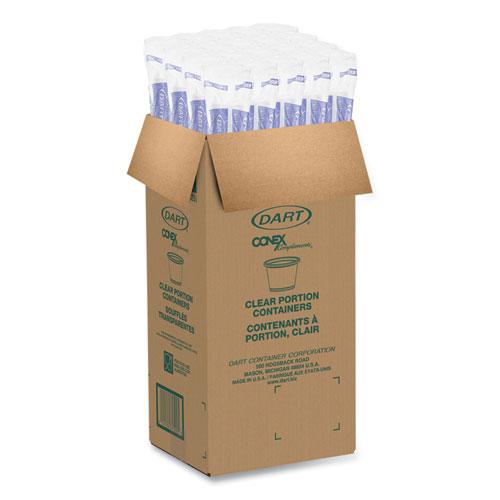 Conex Complements Portion/Medicine Cups, 1 oz, Clear, 125/Bag, 20 Bags/Carton. Picture 6