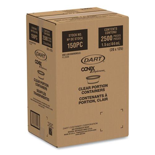 Conex Complements Portion/Medicine Cups, 1.5 oz, Translucent, 125/Bag, 20 Bags/Carton. Picture 2