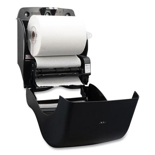 Ecological Mechanical Towel Dispenser, 9.1 x 14.4 x 11.8, Black. Picture 2