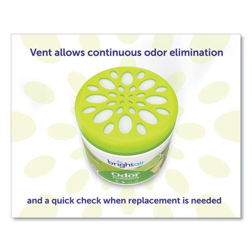 Super Odor Eliminator, Zesty Lemon and Lime, 14 oz Jar, 6/Carton. Picture 3