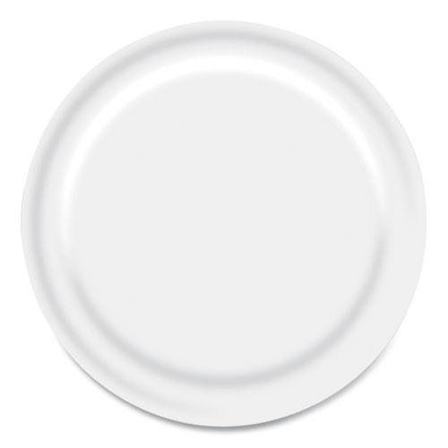 Paper Dinnerware, Plate, 6", White, 1,000/Carton. Picture 5