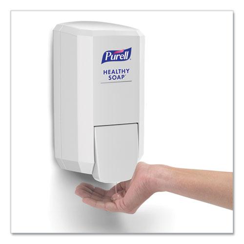CS2 Healthy Soap Dispenser, 1,000 mL, 5.14" x 3.88" x 10", White, 6/Carton. Picture 3