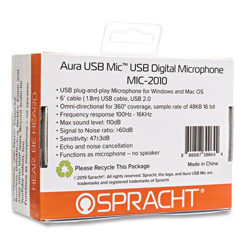 MIC2010 Digital USB Microphone, Black. Picture 3