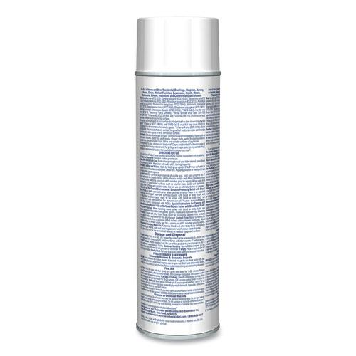 Foaming Disinfectant Germicidal Cleaner, Flowery Scent, 19 oz Aerosol Can, 12/Carton. Picture 4