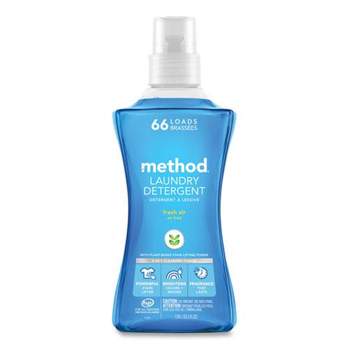Laundry Detergent, Fresh Air Scent, 53.5 oz Bottle, 4/Carton. Picture 1