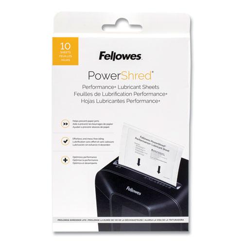 Powershred Performance+ Lubricant Sheets, 8.5 x 6, 10/Pack. Picture 1