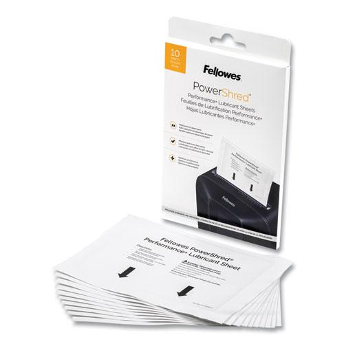 Powershred Performance+ Lubricant Sheets, 8.5 x 6, 10/Pack. Picture 5