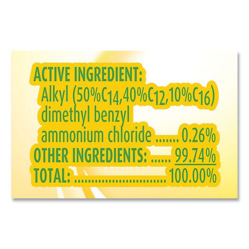 Disinfecting Wipes Flatpacks, 1-Ply, 6.69 x 7.87, Lemon and Lime Blossom, White, 15 Wipes/Flat Pack, 24 Flat Packs/Carton. Picture 7