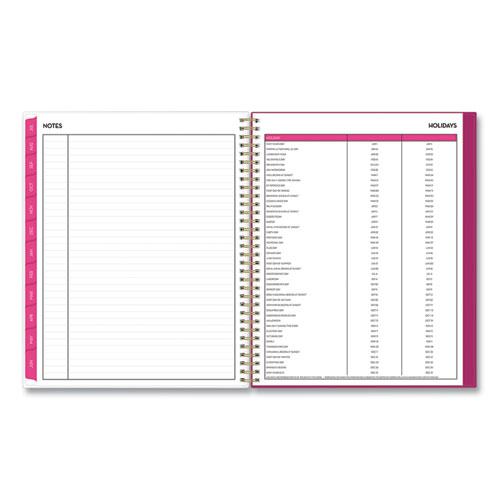 Mahalo Academic Year Create-Your-Own Cover Weekly/Monthly Planner, Floral Artwork, 11 x 8.5, 12-Month (July-June): 2024-2025. Picture 8