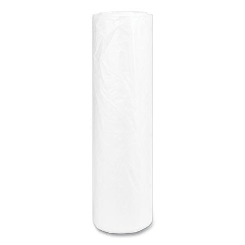 High-Density Commercial Can Liners, 60 gal, 14 mic, 43" x 48", Natural, 25 Bags/Roll, 8 Interleaved Rolls/Carton. Picture 3